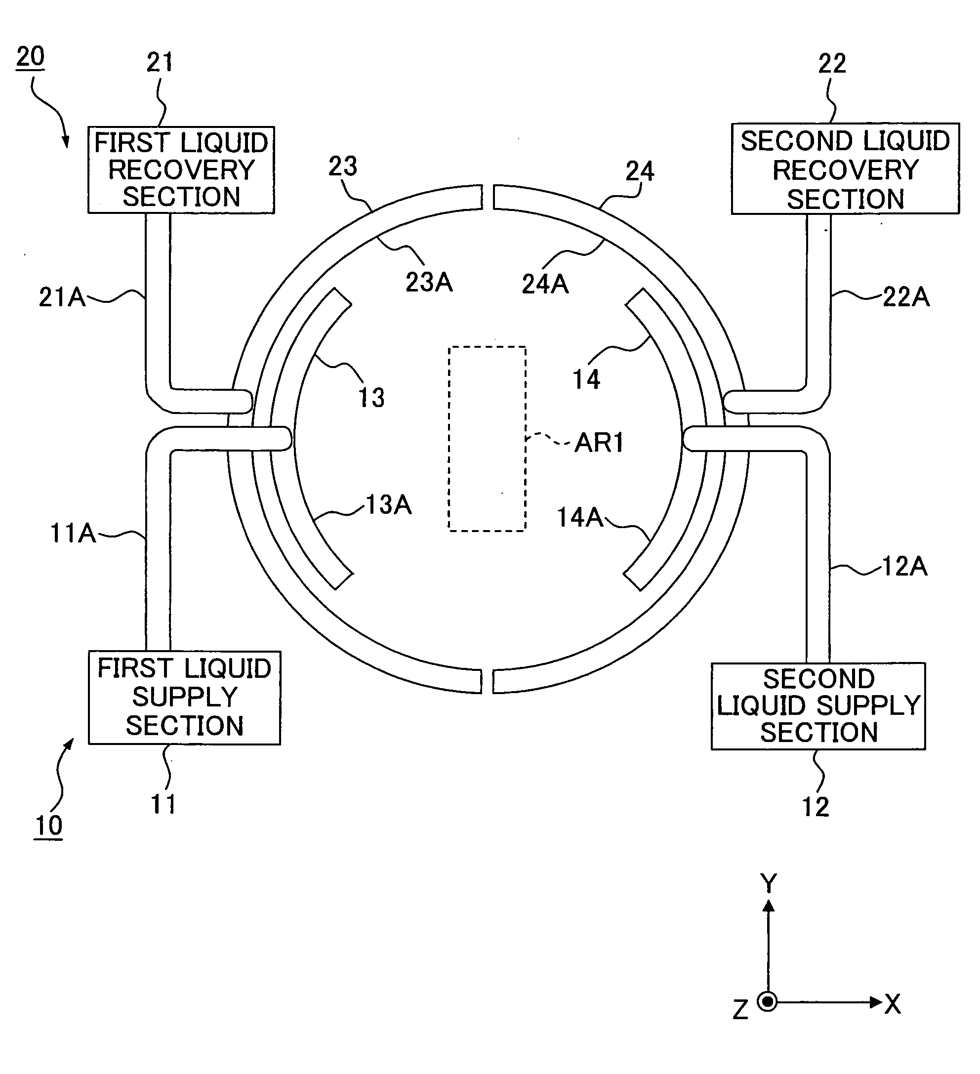 Exposure apparatus, exposure method, method for producing device, and optical part