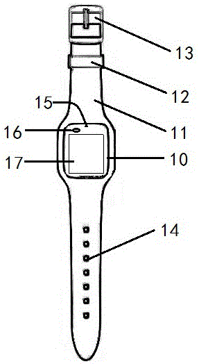 Switching operation intelligent bracelet