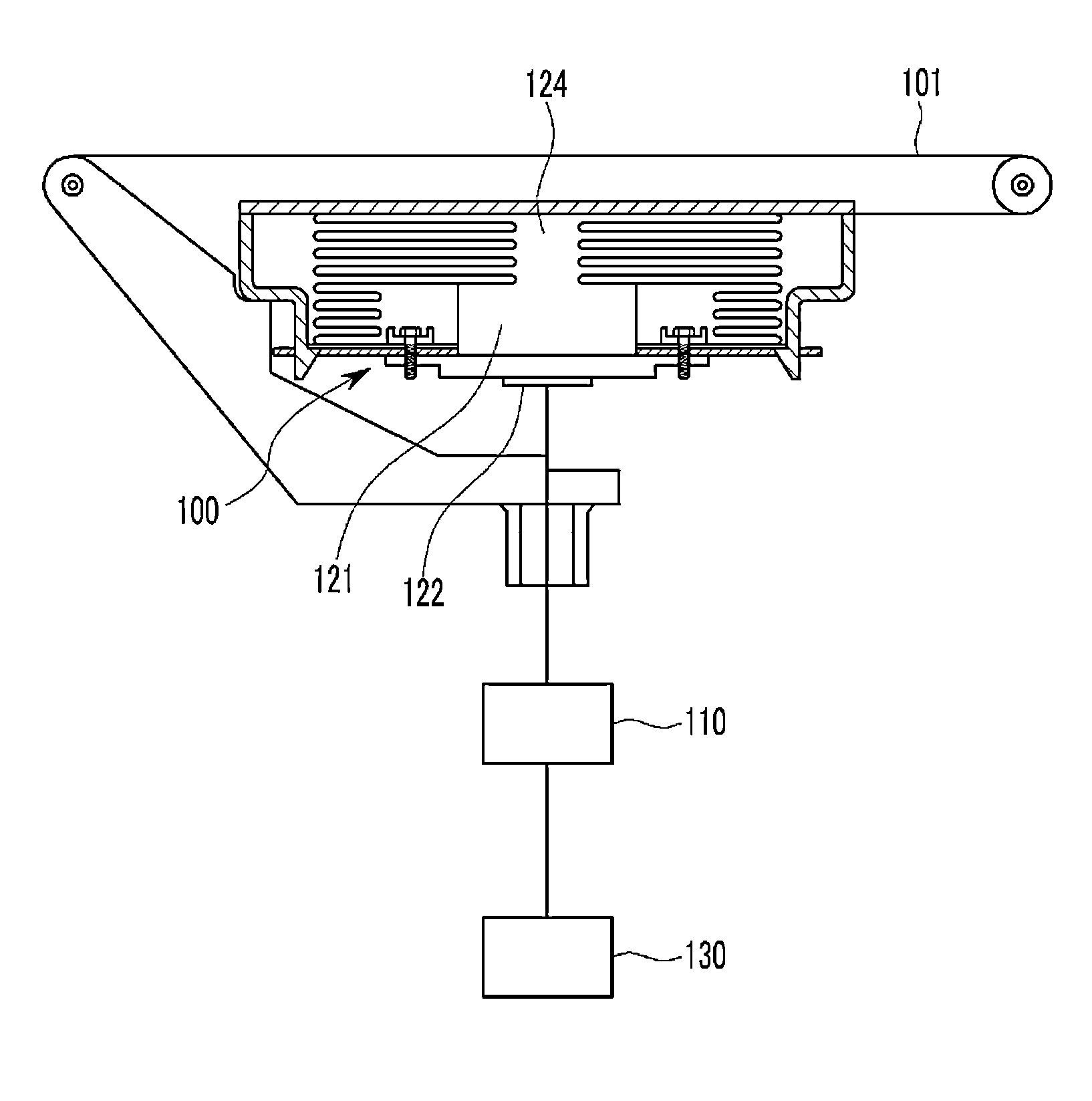 Polyester sewing thread for airbag and preparation method thereof