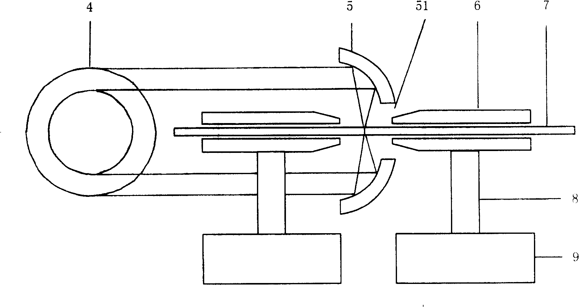 Thick core optical fibre laser welder and welding method