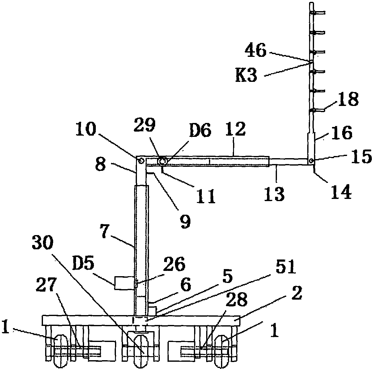 Complicated stable sound field sound pressure testing device