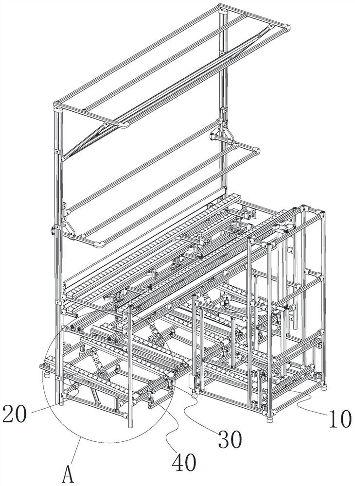 Feeding device and production line