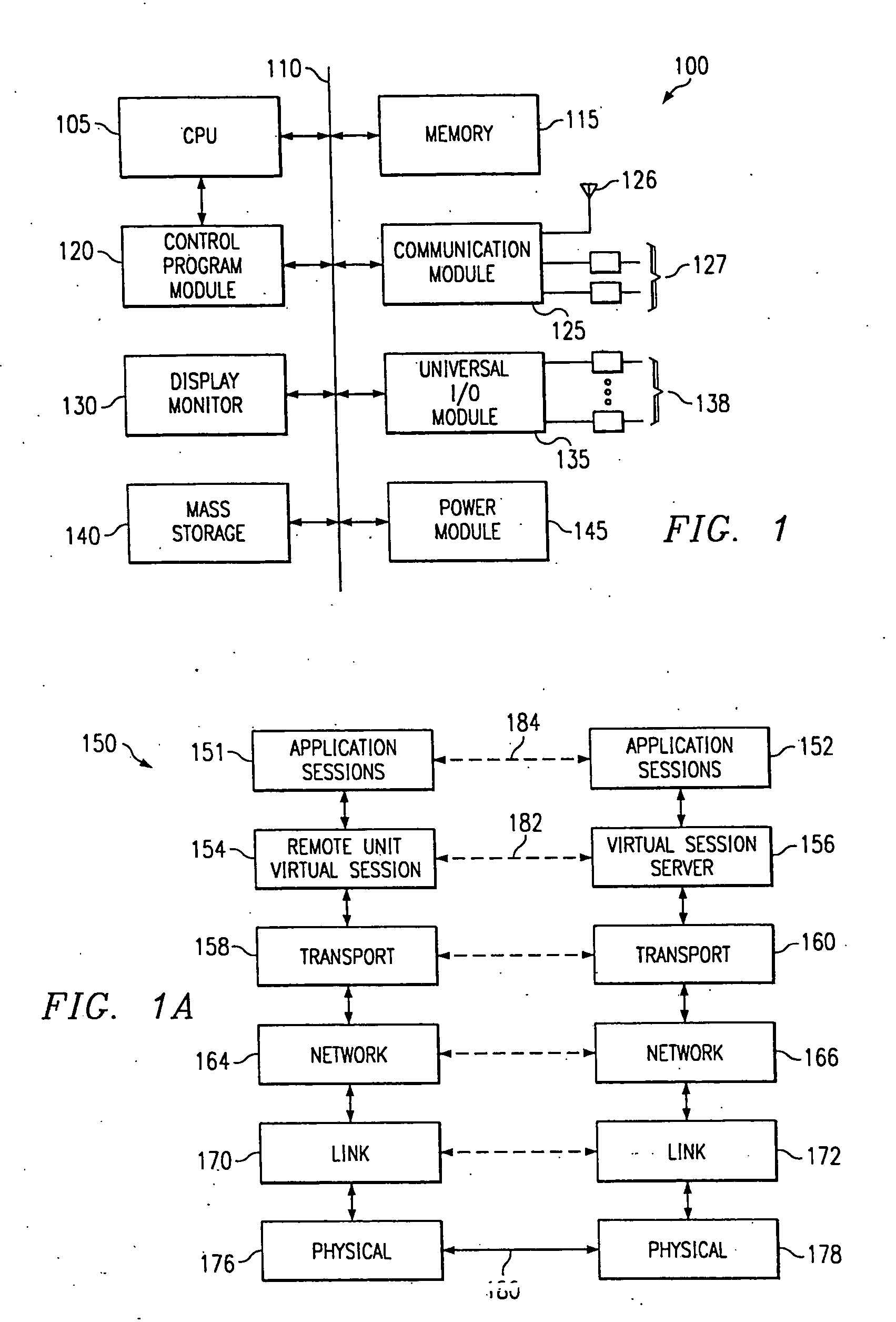 Virtual connection of a remote unit to a server