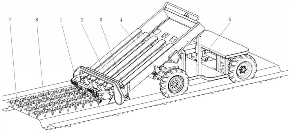 A header profiling device, its control system and method, and a harvester