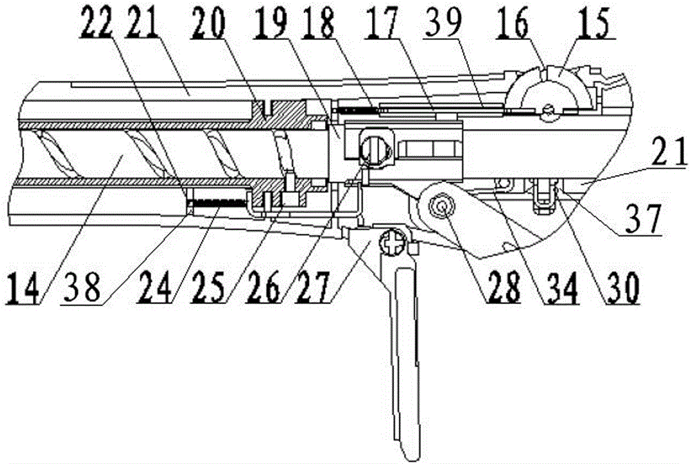 Disposable guide type anorectal hemorrhoid anastomat