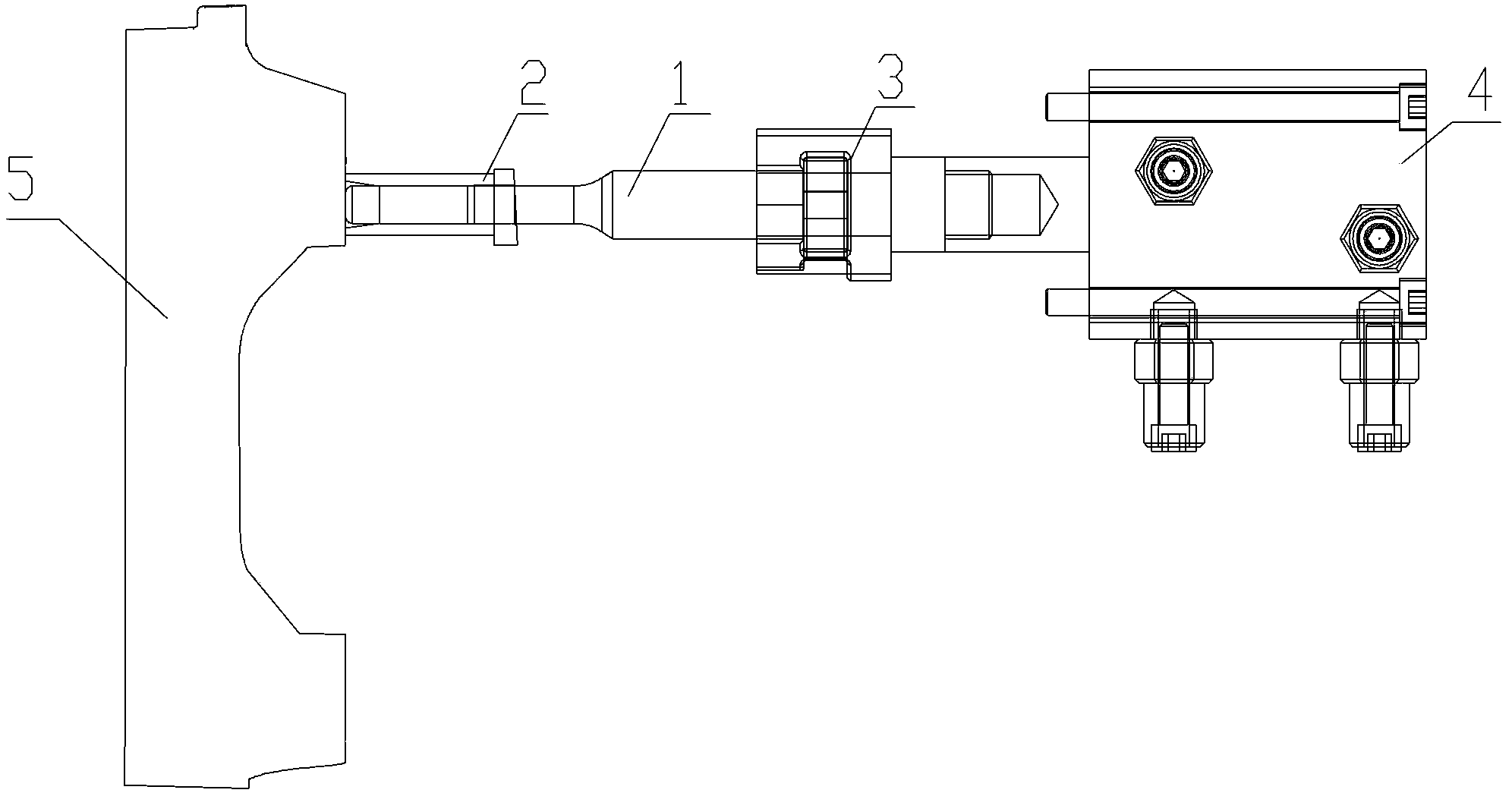 Local pressurization mechanism and method for producing automobile engine suspension shock insulators by same