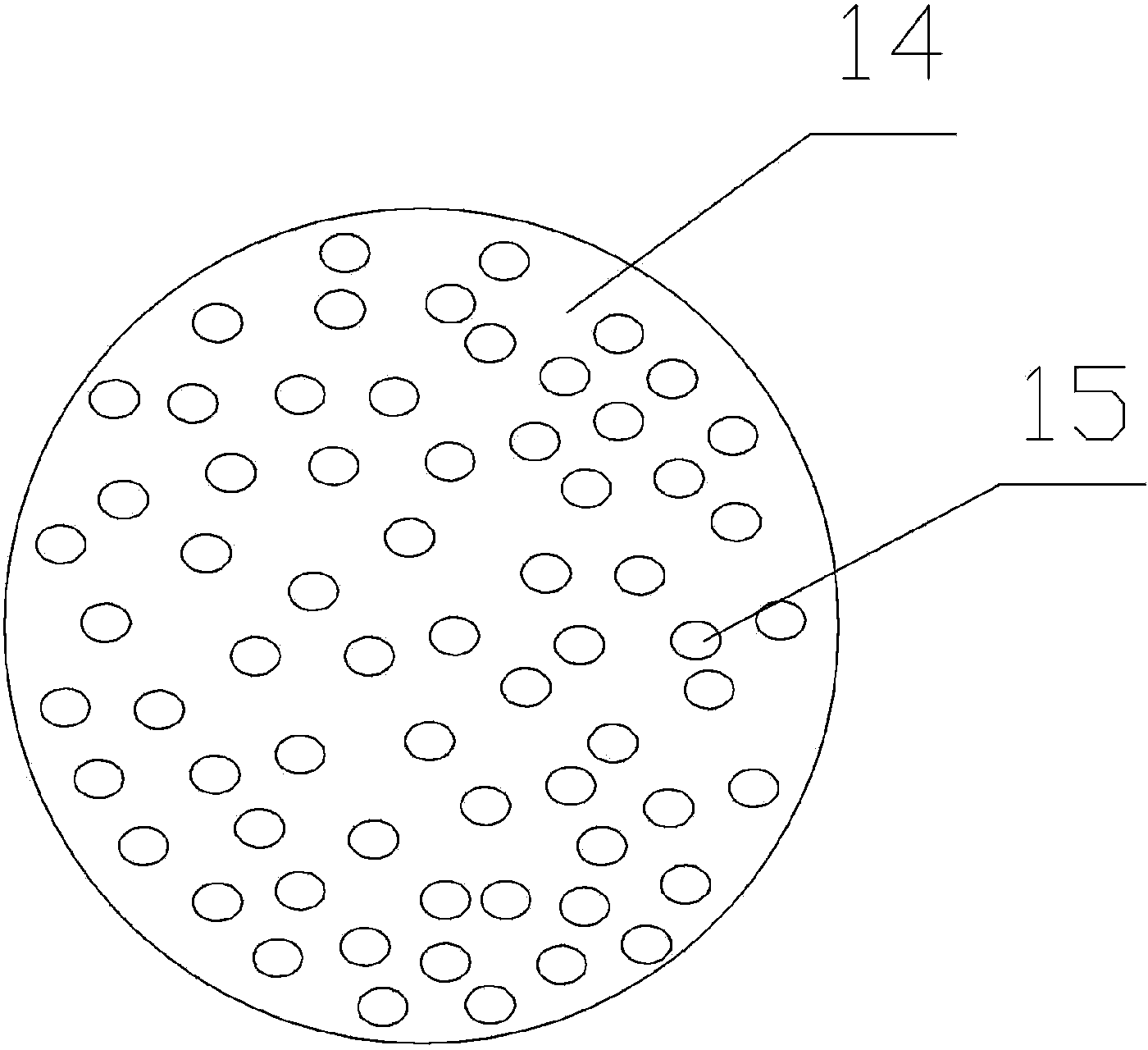 Pressure regulating device used for water supply and degassing of boiler