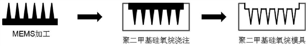 Moisture-proof mite allergen soluble microneedle