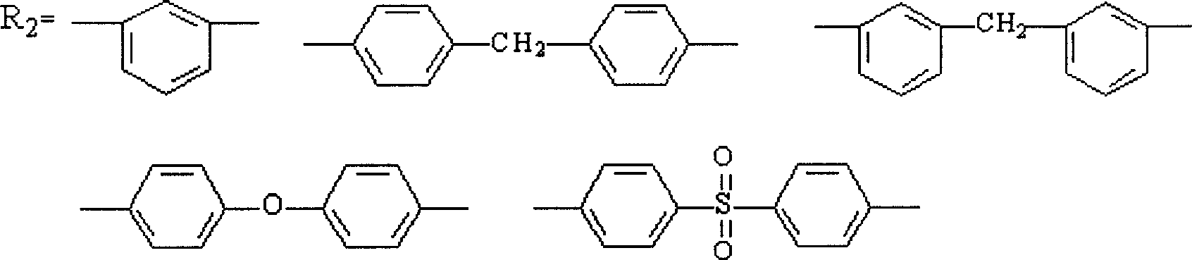 Preparation method of glass transition temperature halogenless fire retardant glass cloth laminated board