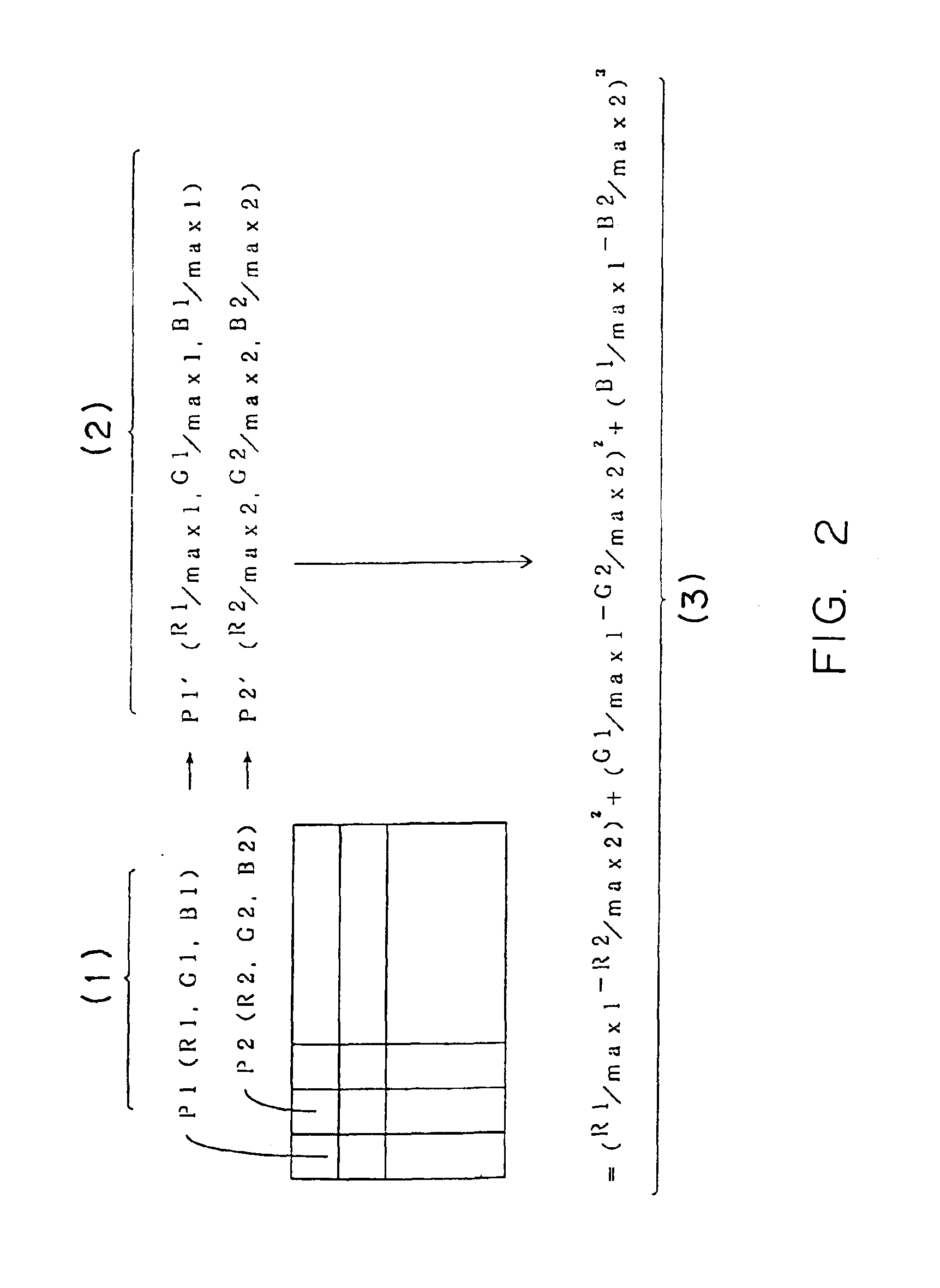 Color image processing apparatus and pattern extracting apparatus