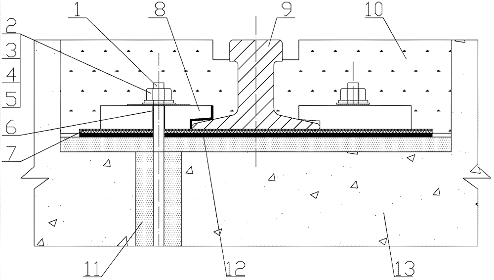 Construction technology of insulation structure of ground power supply sliding contact wire of electric flat car