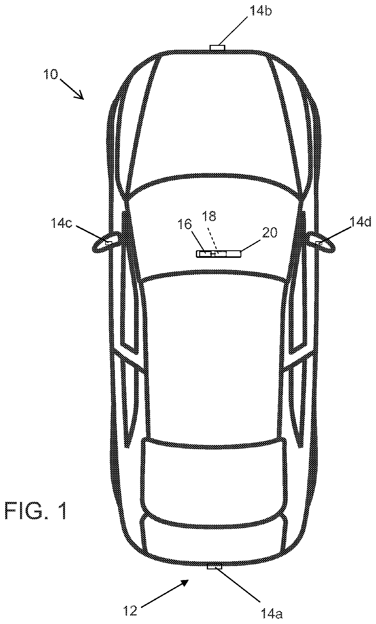 Vehicle vision system with camera line power filter