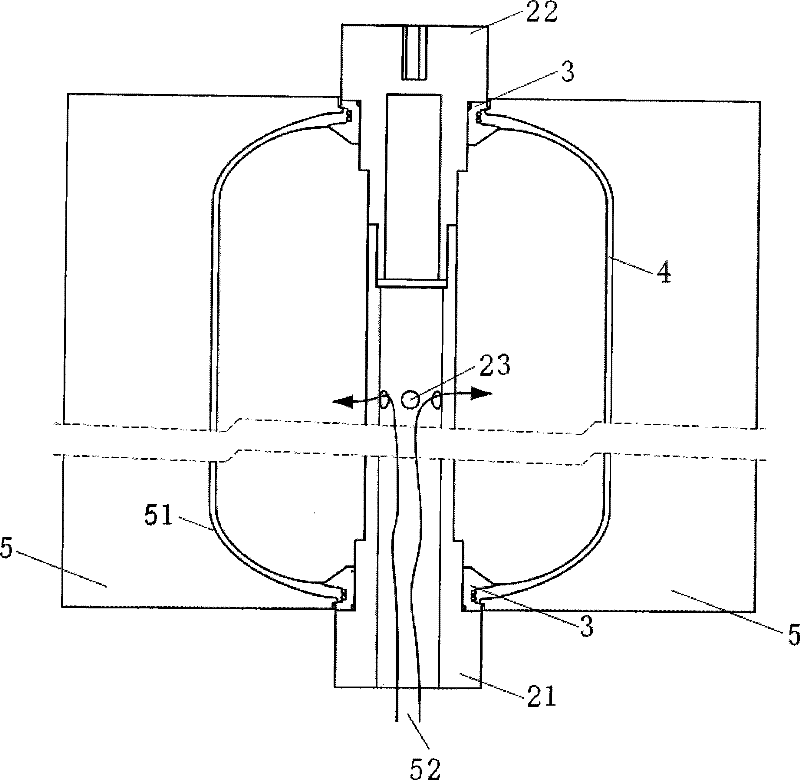 Method for producing fiber reinforced plastic pressure container