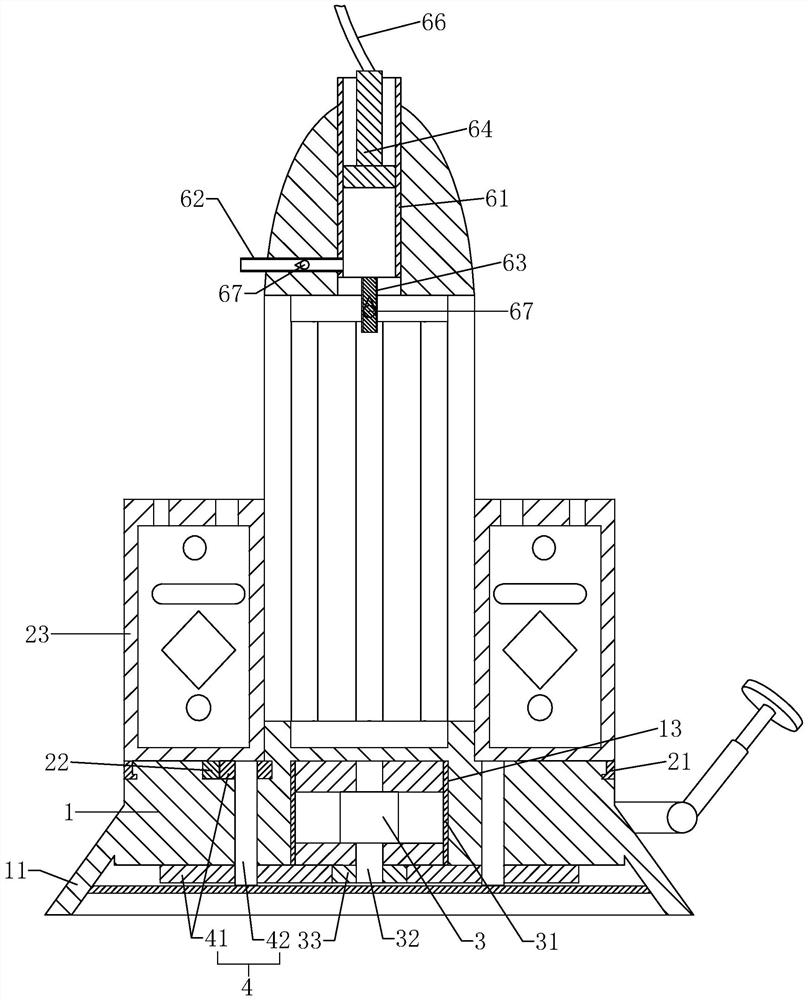 Ancient-fort-shaped artificial fish reef with oxygen collection function