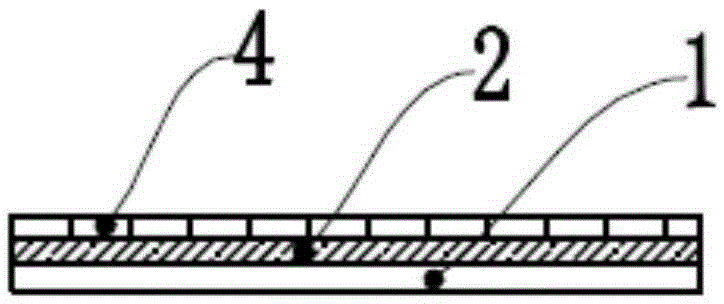 A kind of preparation method of single-firing glass-ceramic composite plate