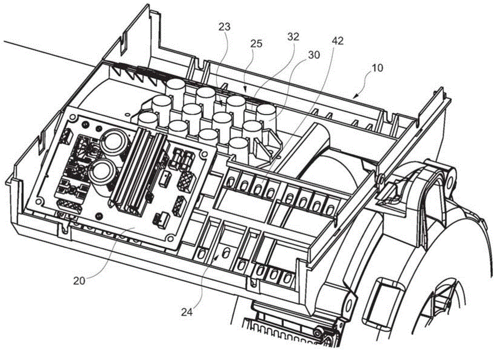 Rotating electric machine provided with a terminal box