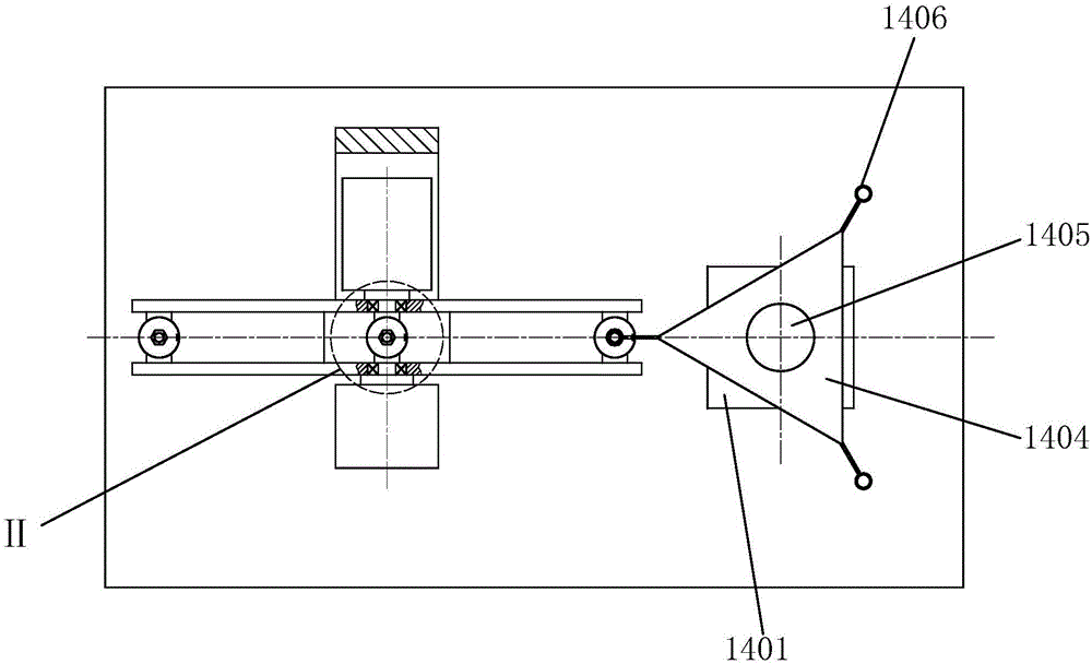 Automatic punch device of mold push rod