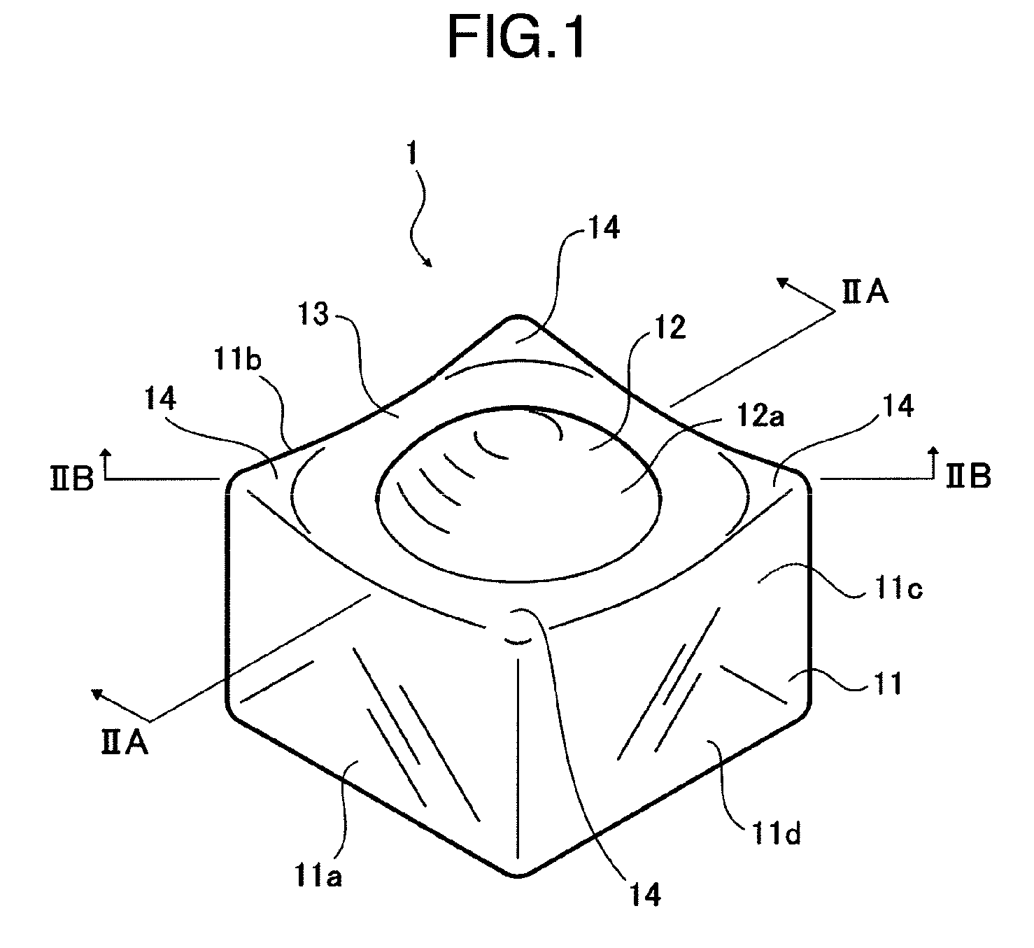 Production method of optical element, optical element forming mold and optical element