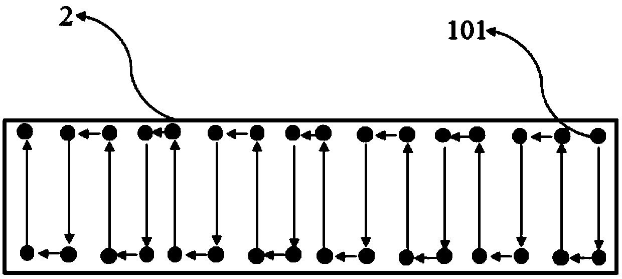 Laser paint removing method for polyimide coating enameled wire