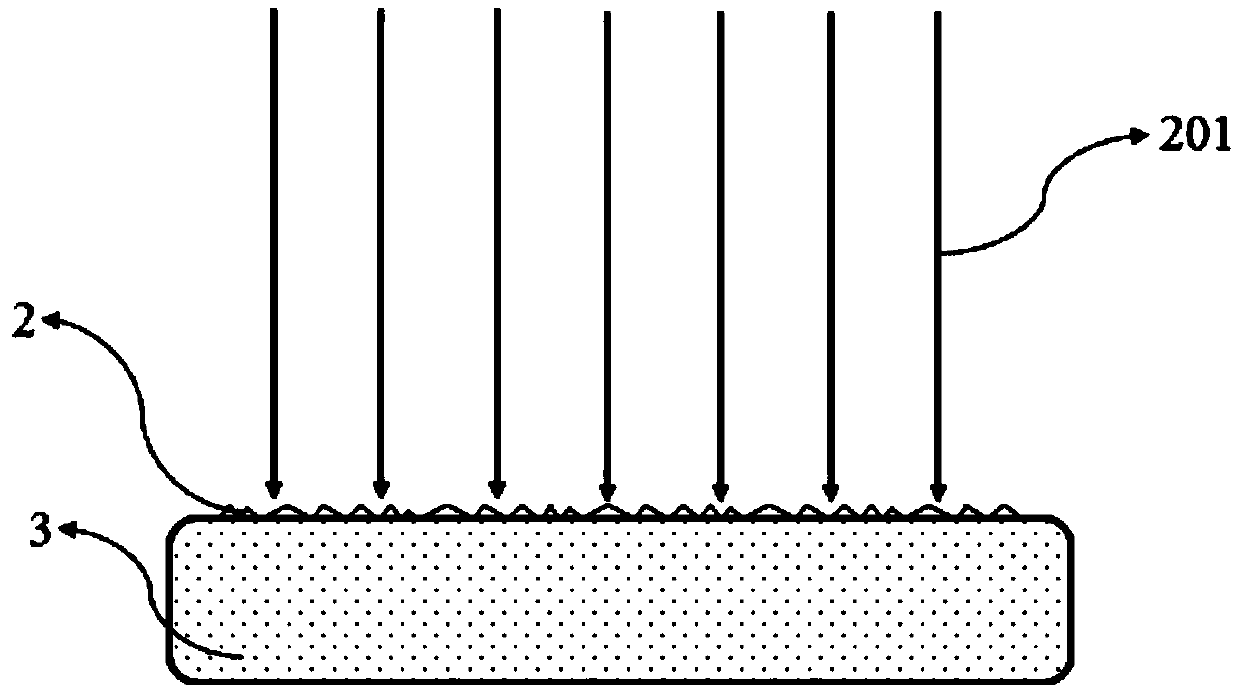 Laser paint removing method for polyimide coating enameled wire