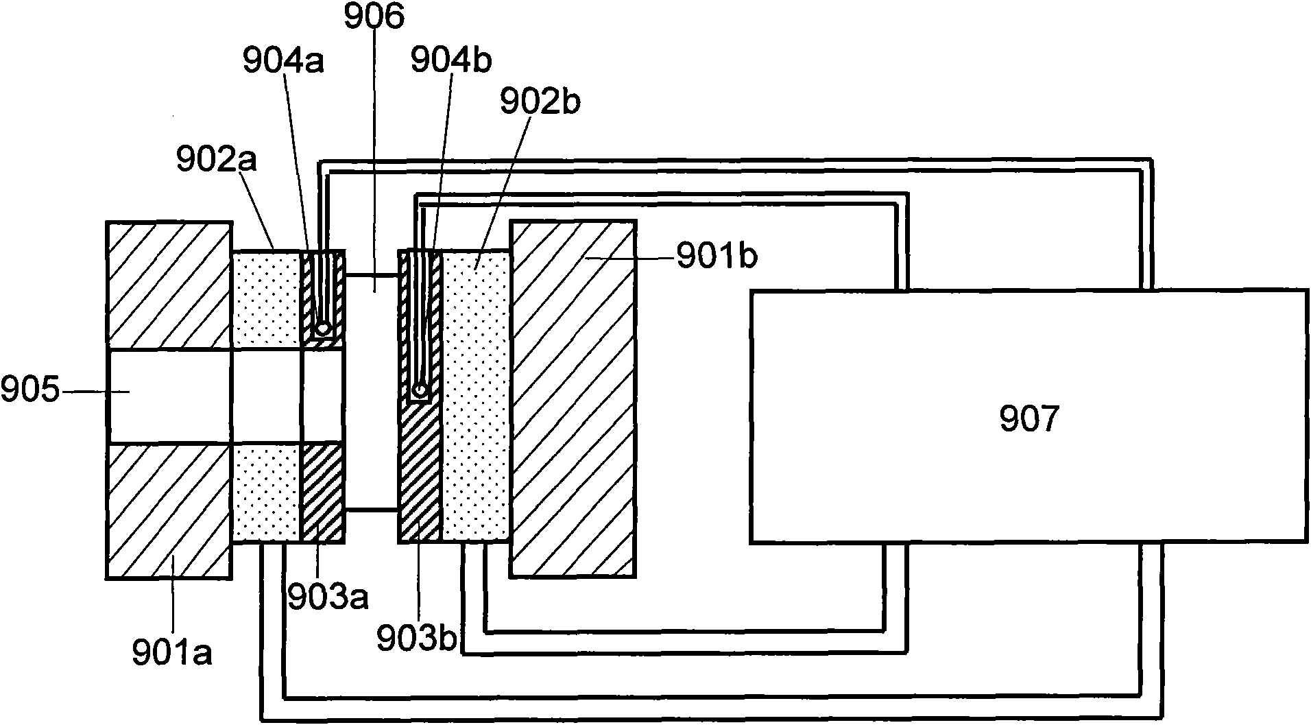 Device and method for measuring solar battery performance curves