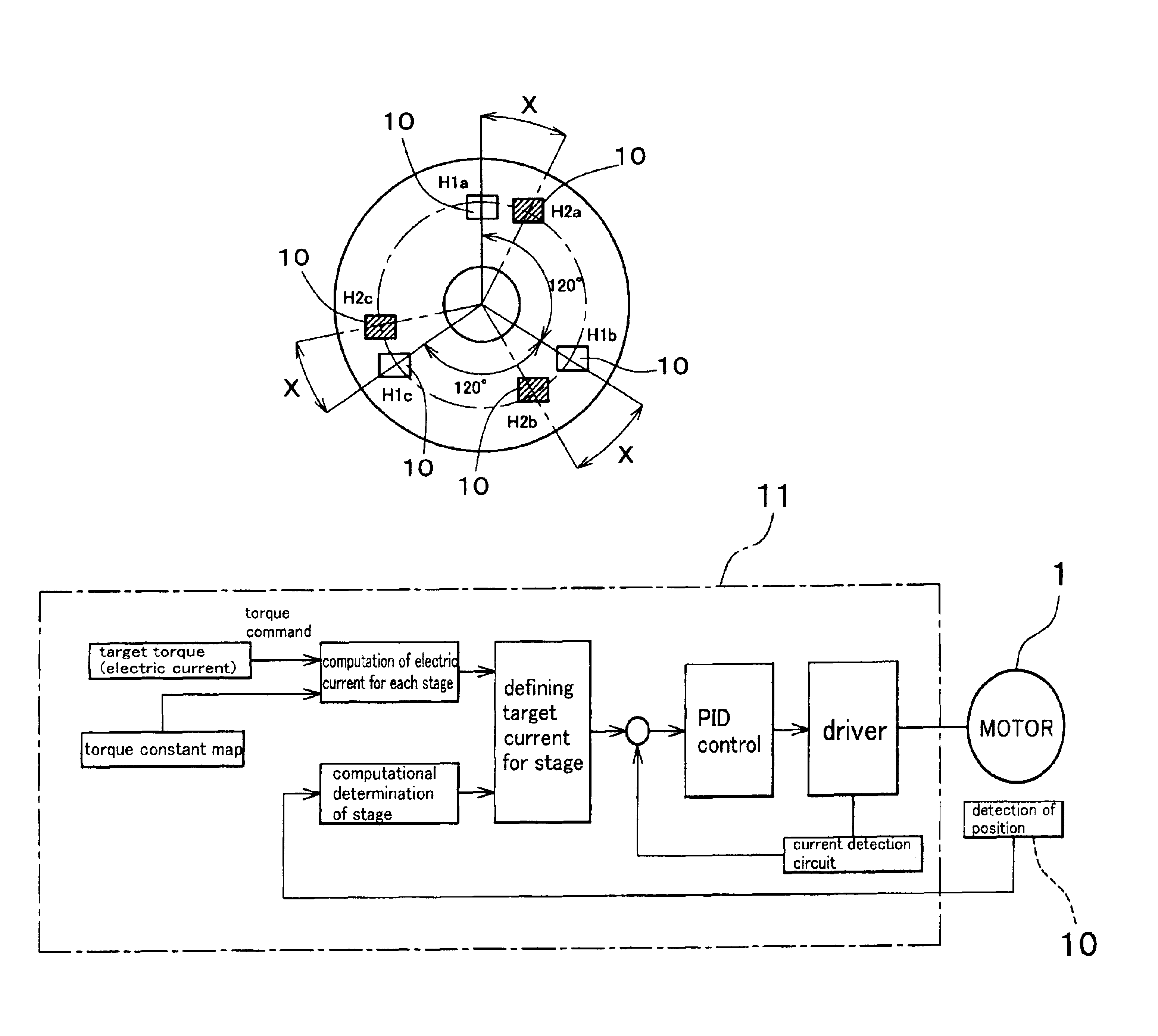 Brushless motor control method