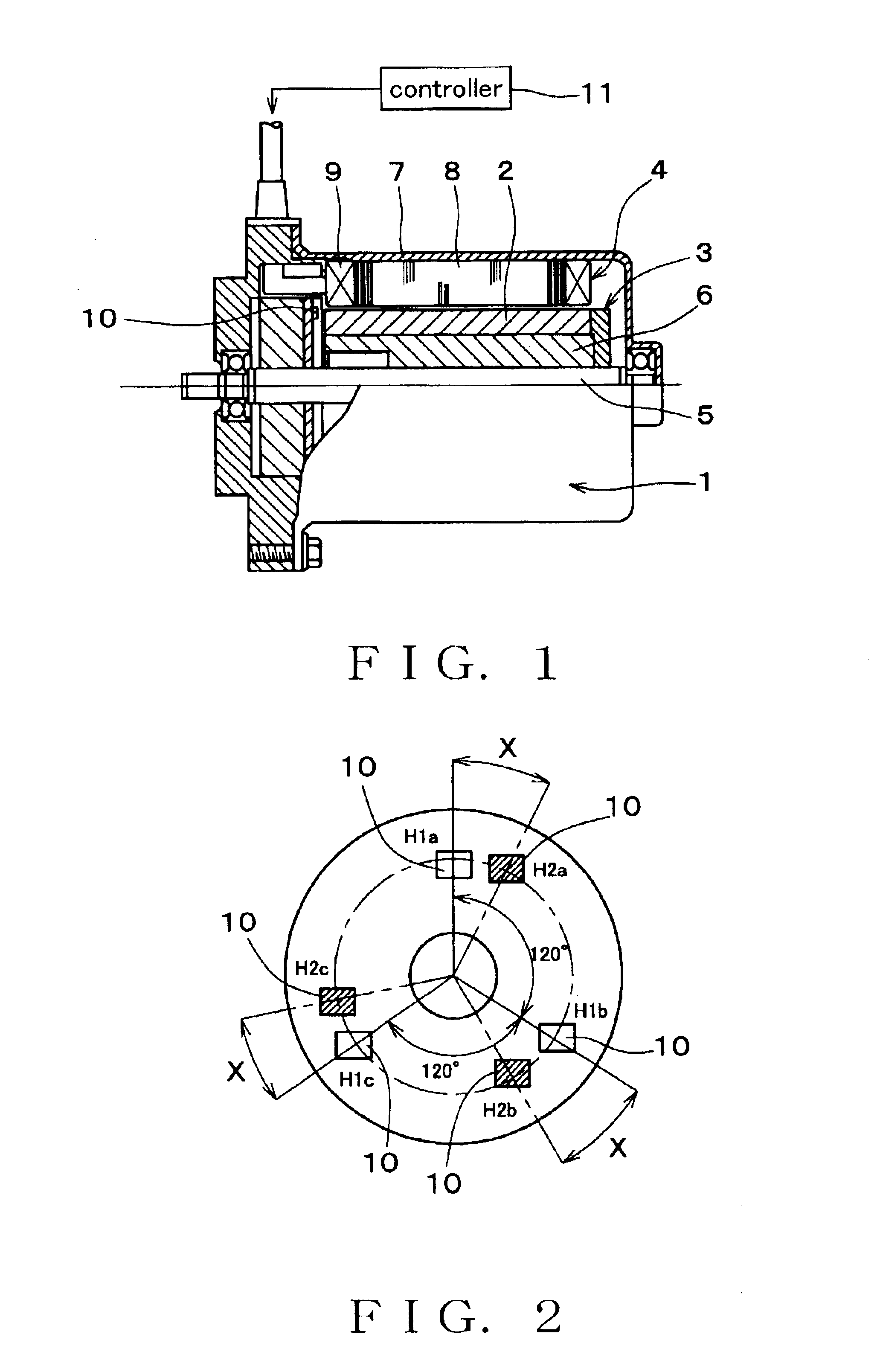 Brushless motor control method