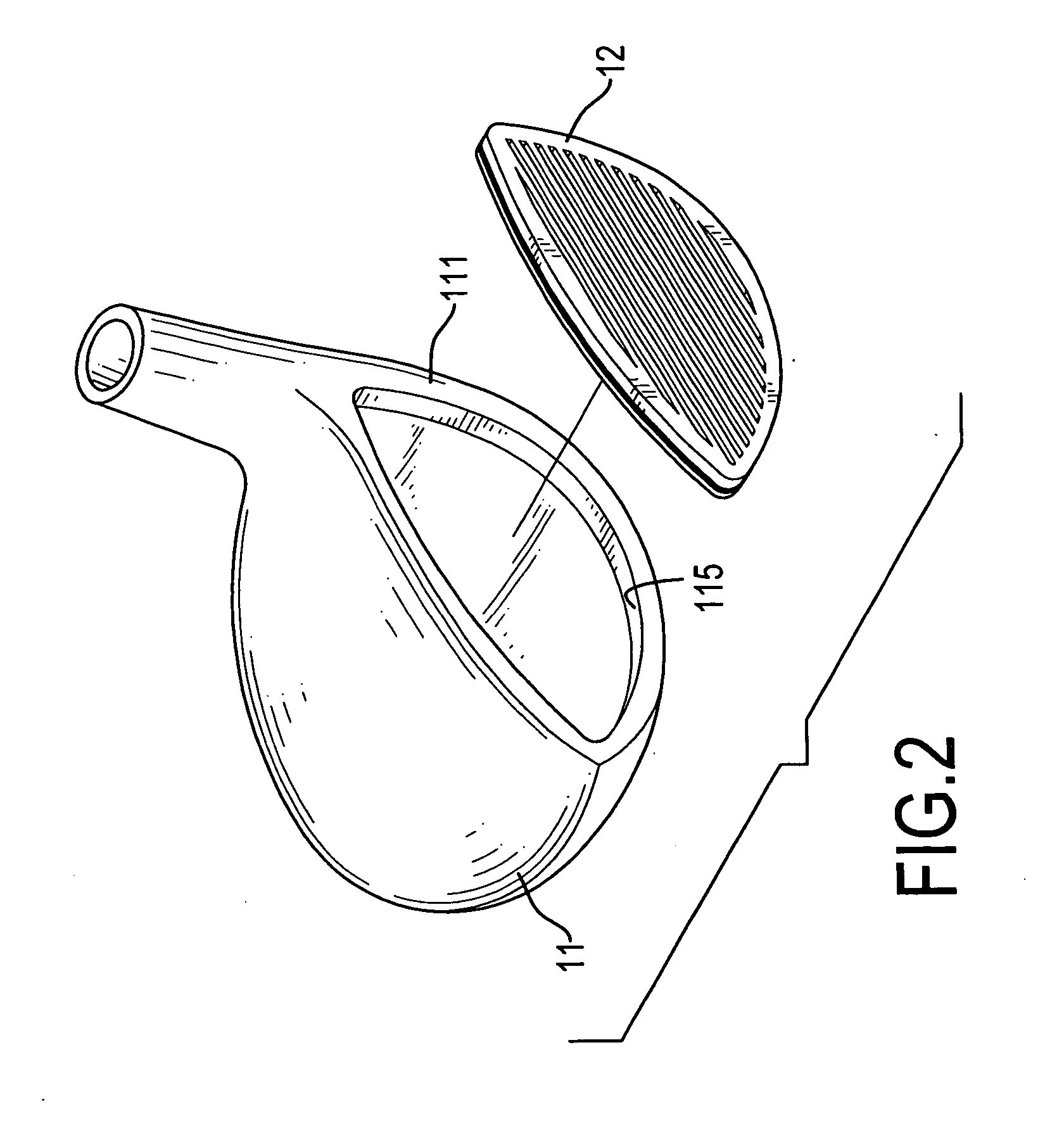 Wood type golf club head