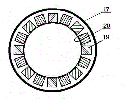 Facility for manufacturing vertical GaN-based LED chips by metal substrates