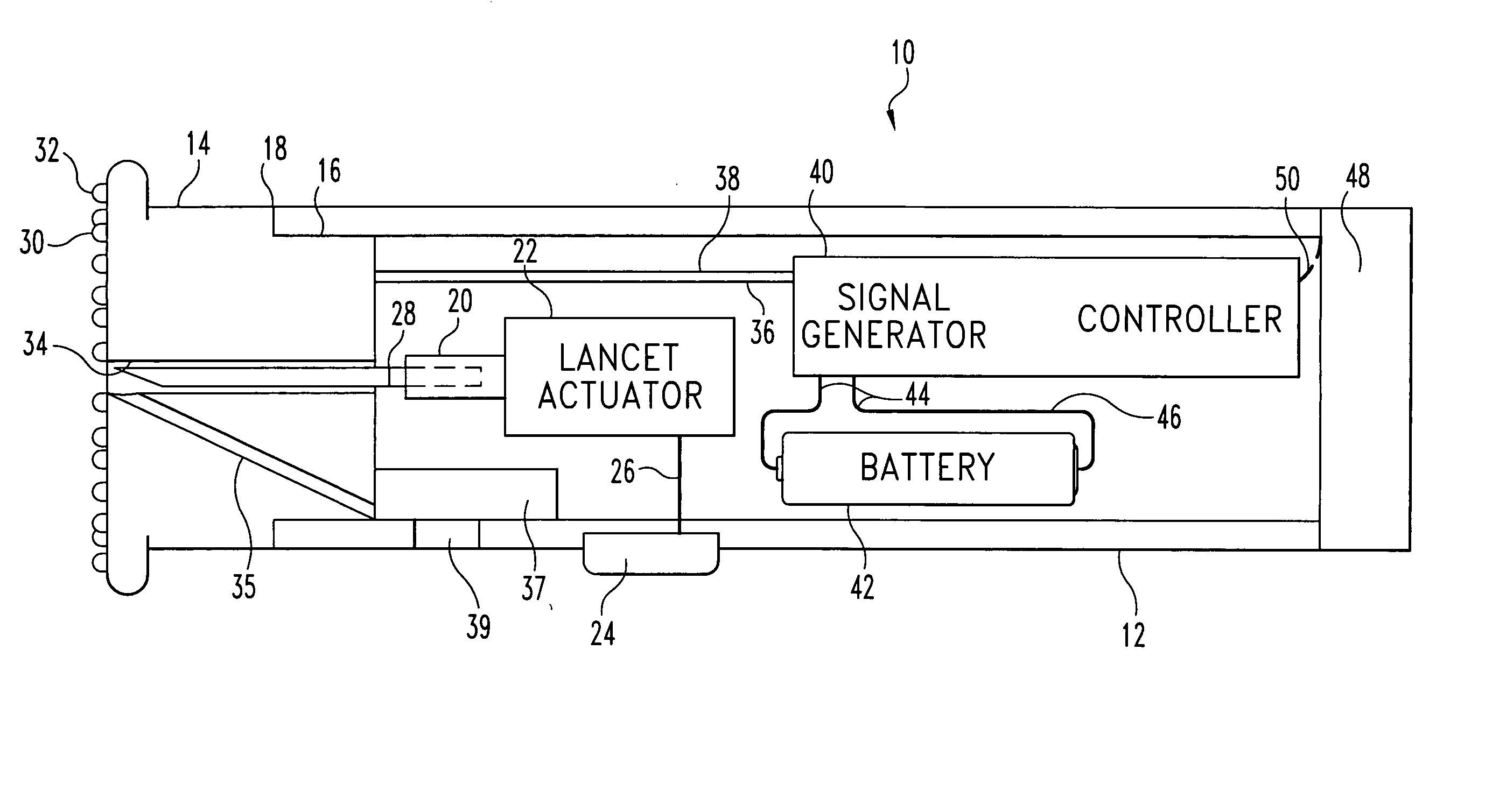 Method and apparatus for electrical stimulation to enhance lancing device performance