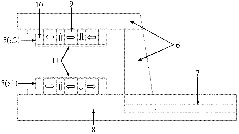 Magnetic field reinforced high-temperature superconducting magnetic suspension system