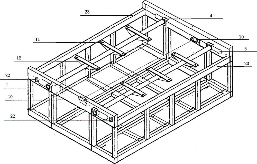 Inflatable quakeproof bed