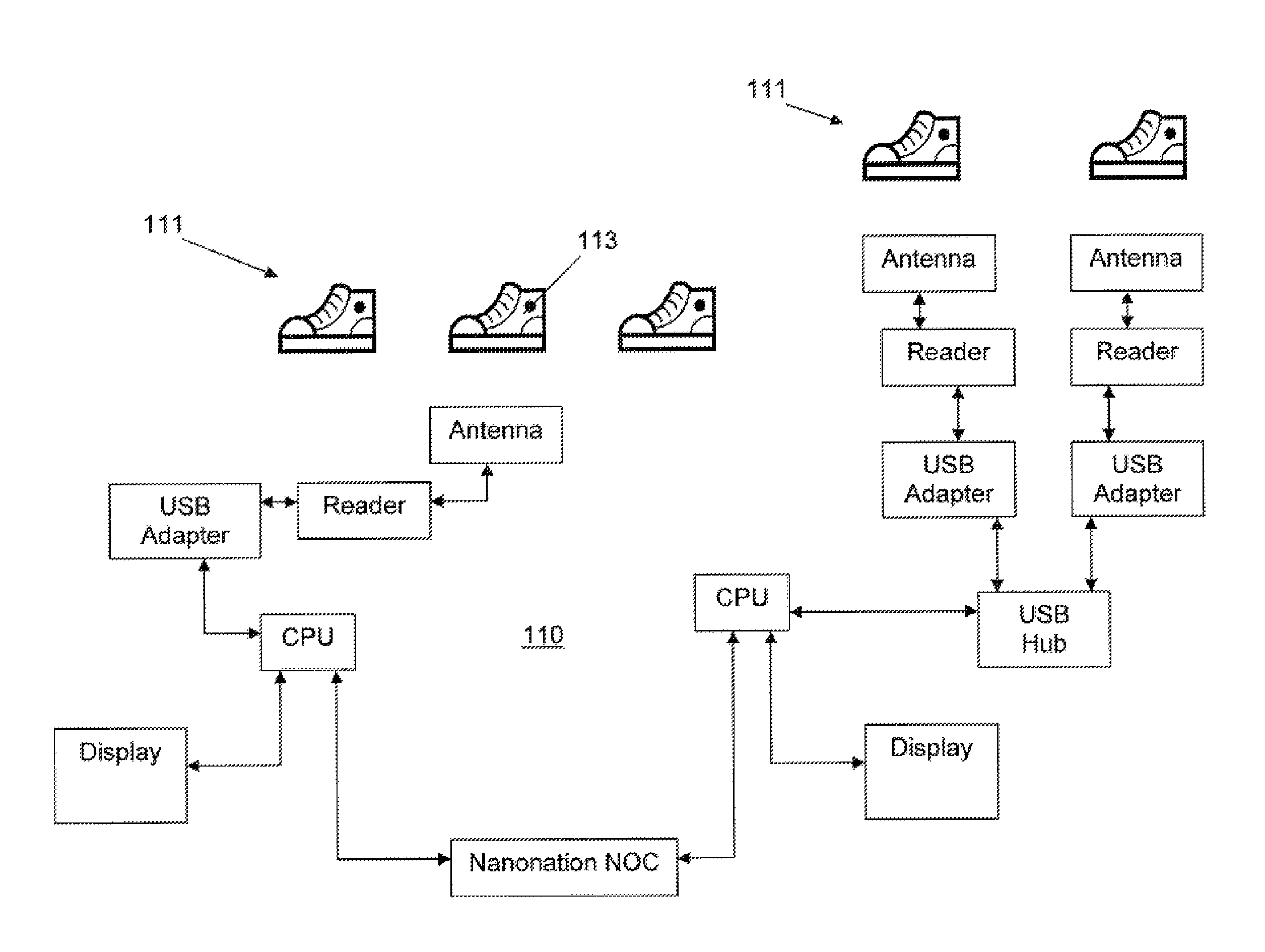 Method and apparatus for RFID initiated interactive retail merchandising