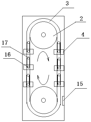 Cooling device of extrusion master batch