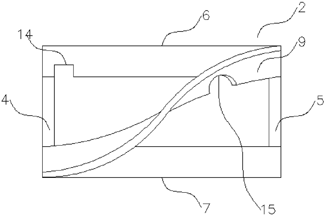 Feed pipe spiral preheating device for molecular distillation equipment