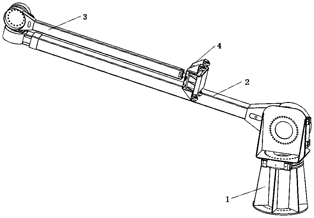 Tunnel lining quality detection mechanical hand