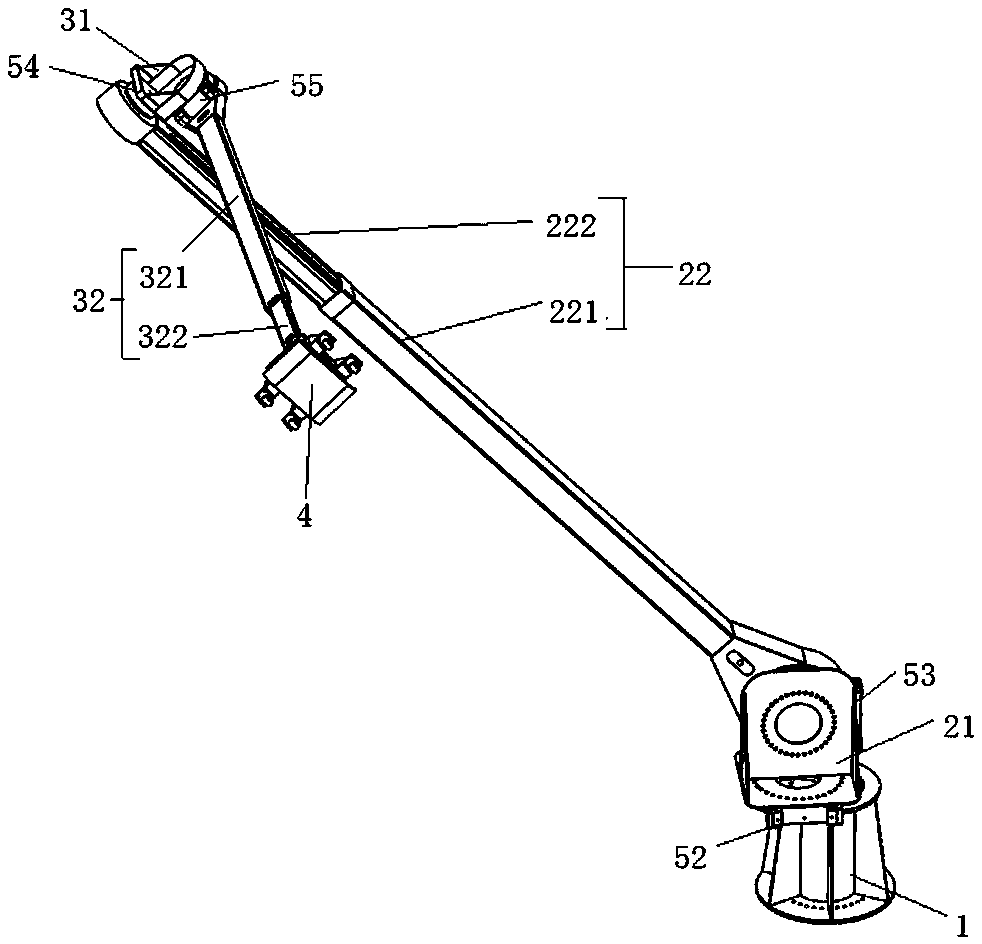 Tunnel lining quality detection mechanical hand