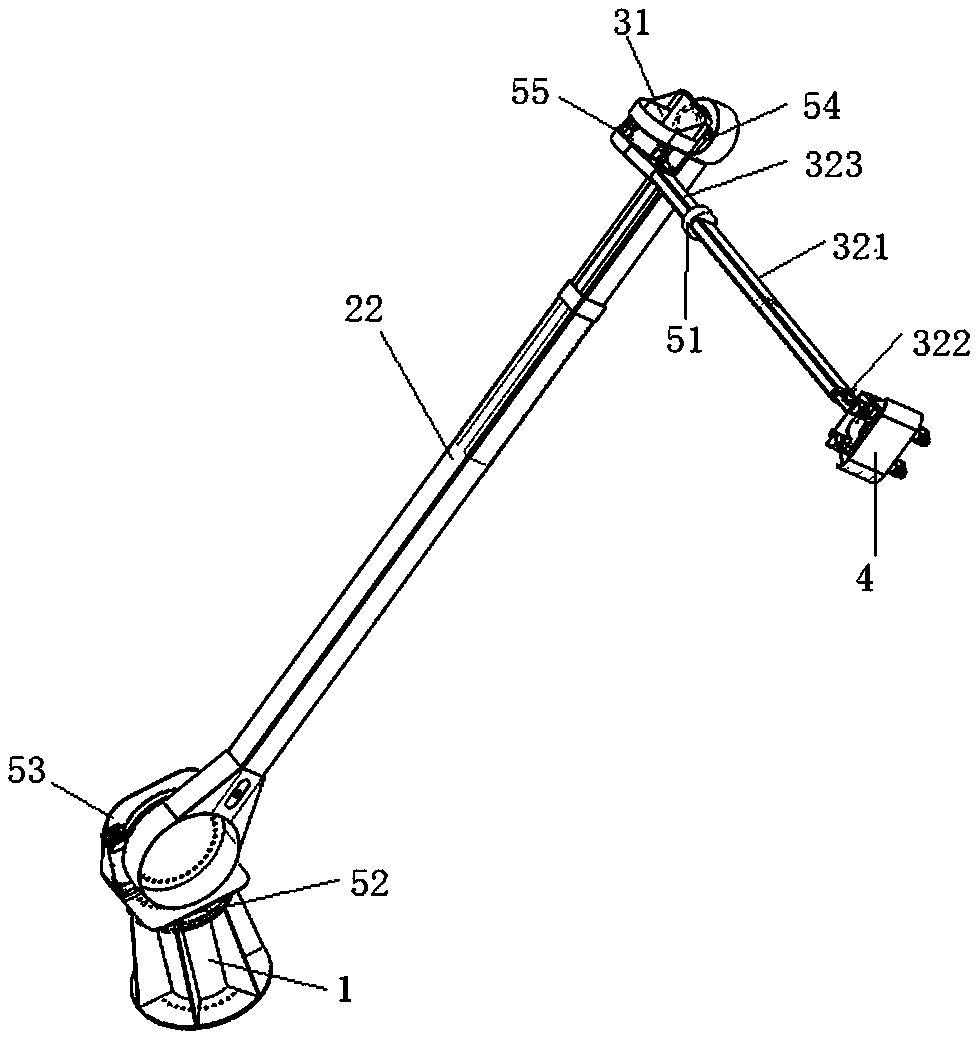 Tunnel lining quality detection mechanical hand