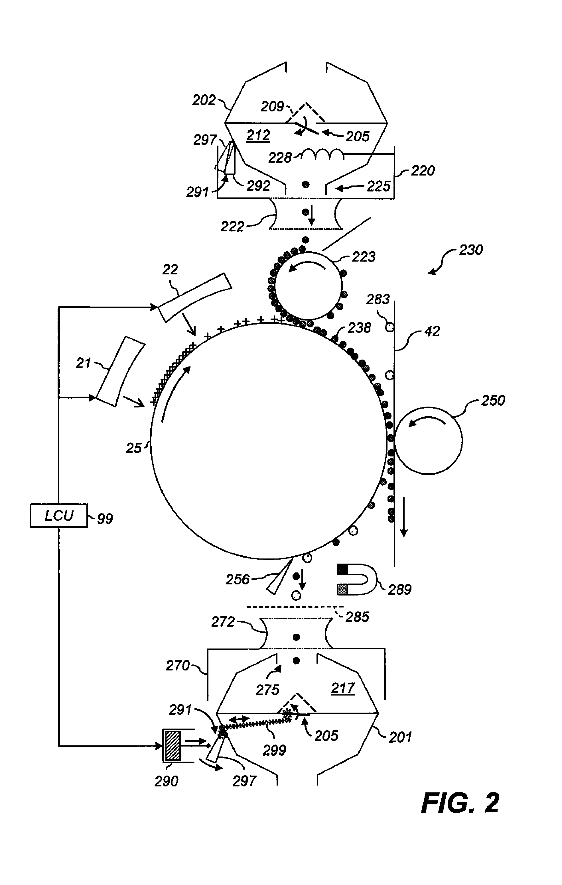 Electrophotographic printer with stateful toner bottles