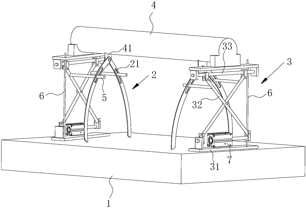 Special-shaped part machining clamping mechanism