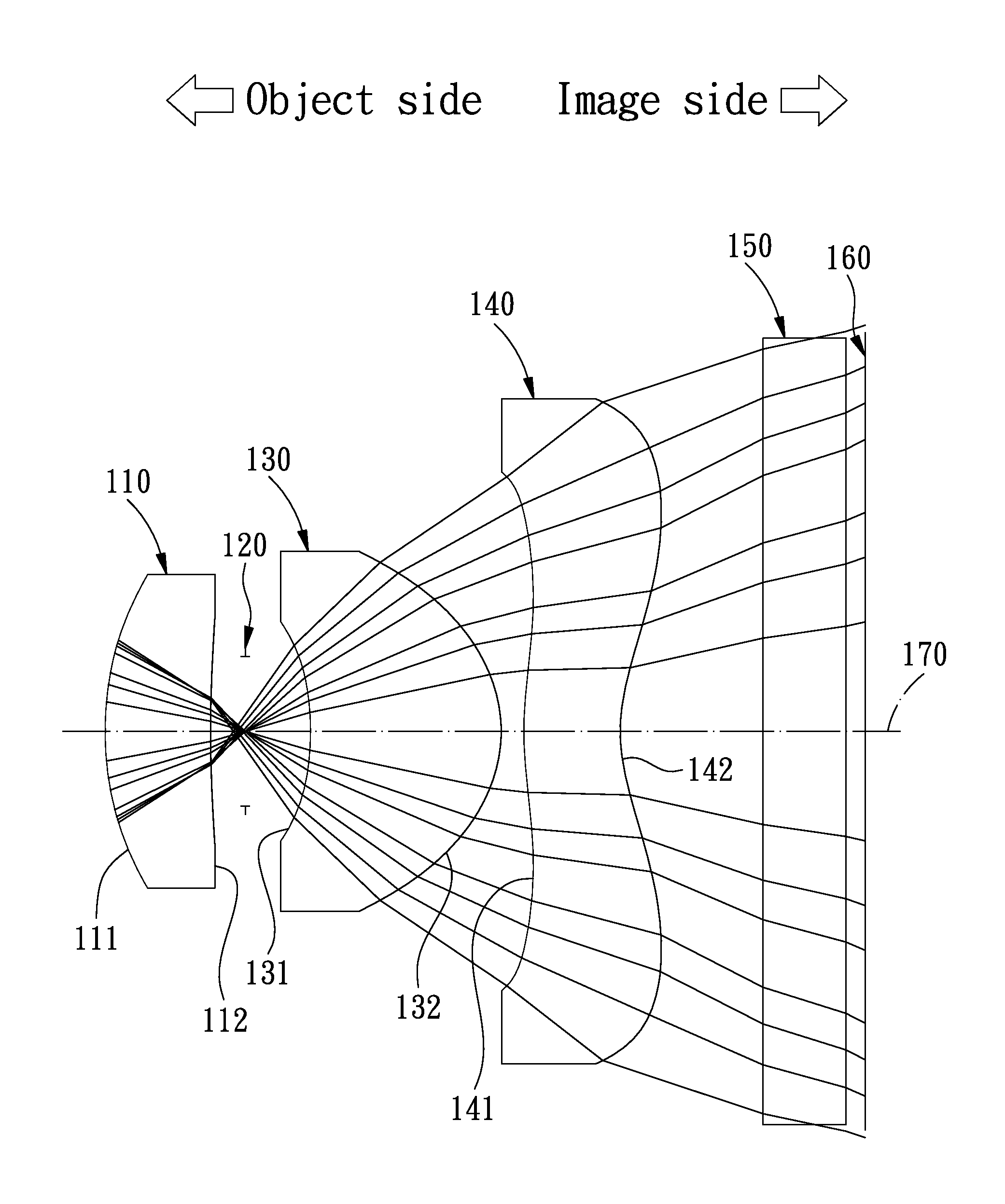 Three-piece optical lens system