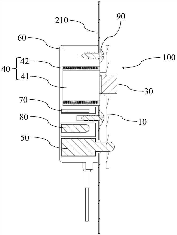 Door assembly and clothes treating device with same