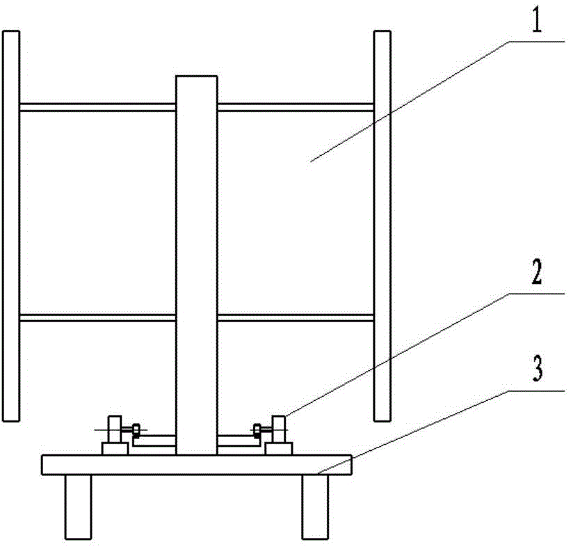 Multi-split vertical axis wind turbine system and control method thereof