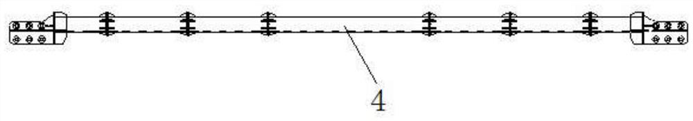 Nuclear power station shielding wall SC structure module hoisting method