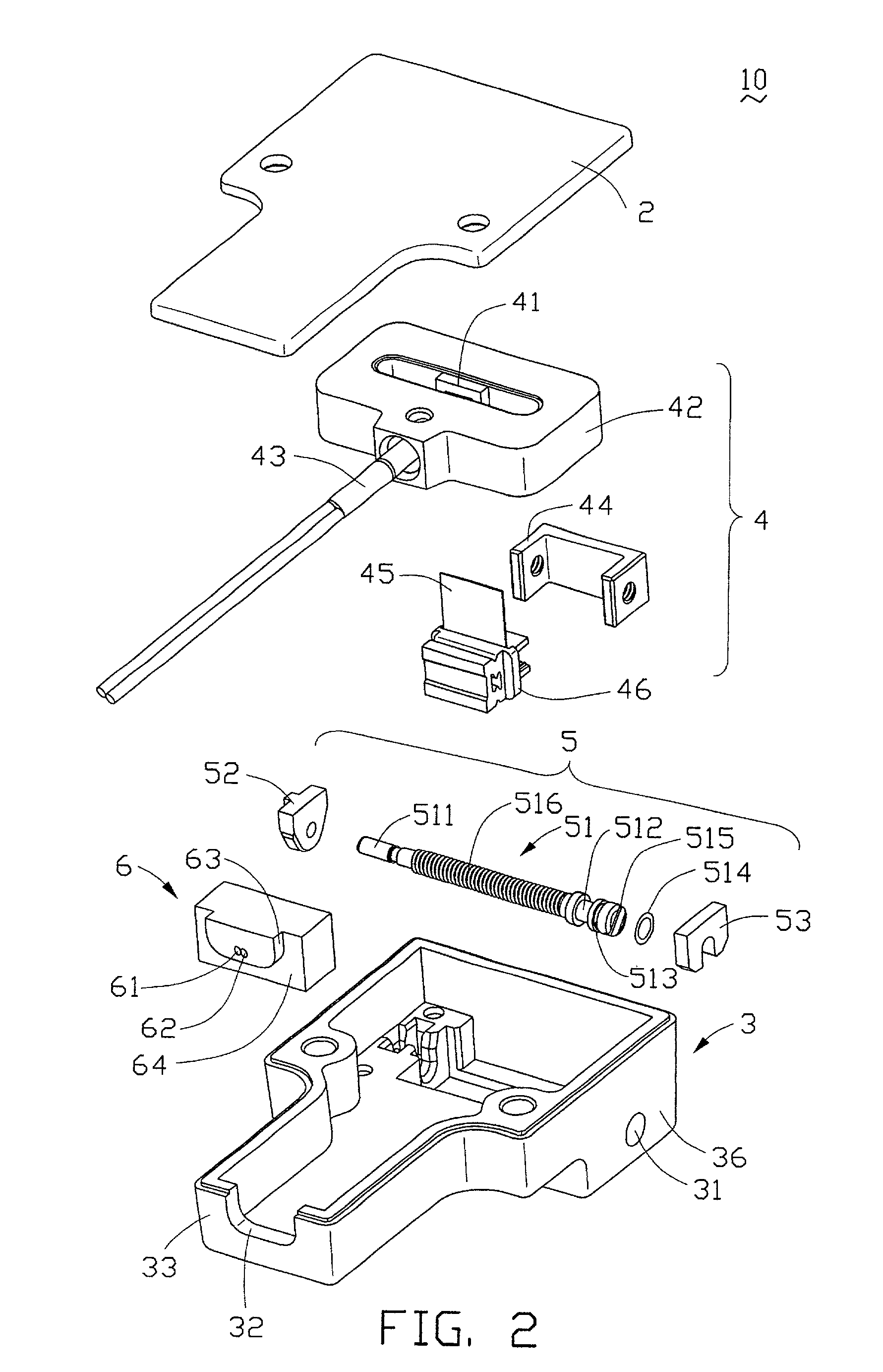 Manual variable optical attenuator having sealing gasket