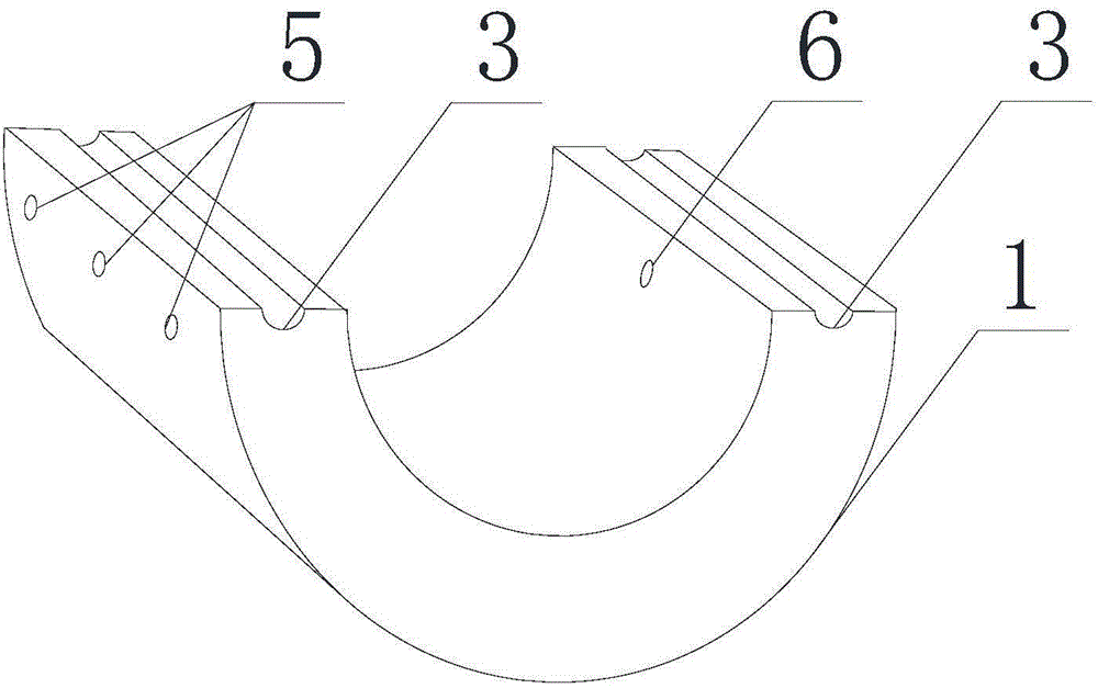 Furnace body brick for high-temperature activation furnace