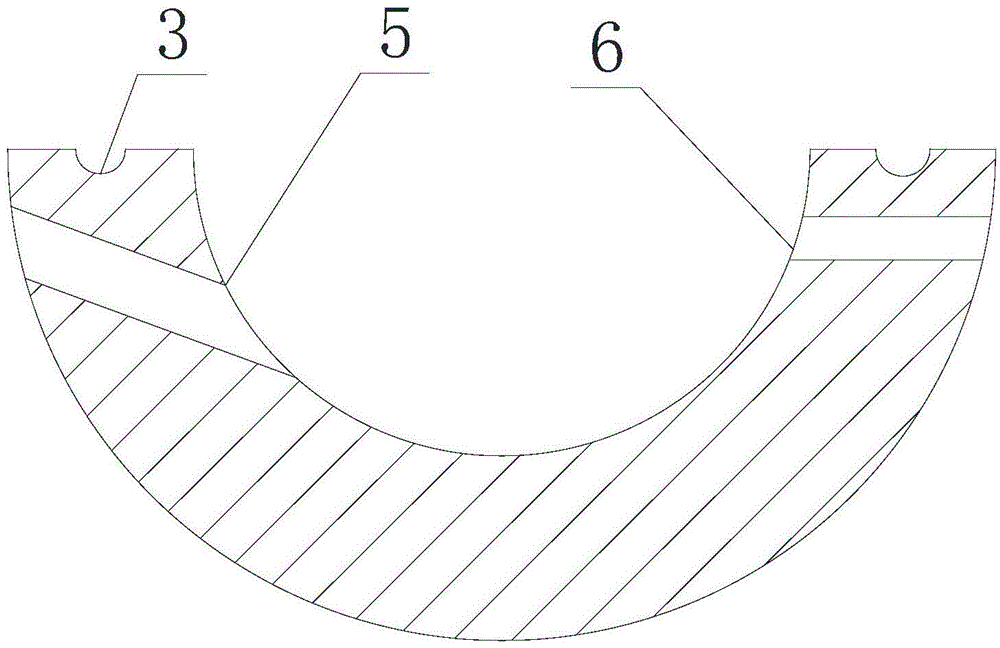 Furnace body brick for high-temperature activation furnace