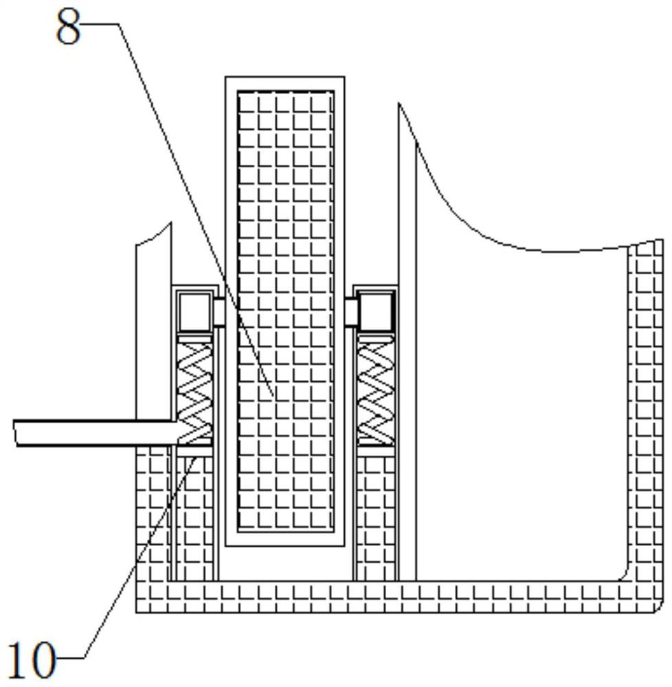 Device for generating power by utilizing seawater salinity gradient energy and quickly overturning to clean bottom attachments