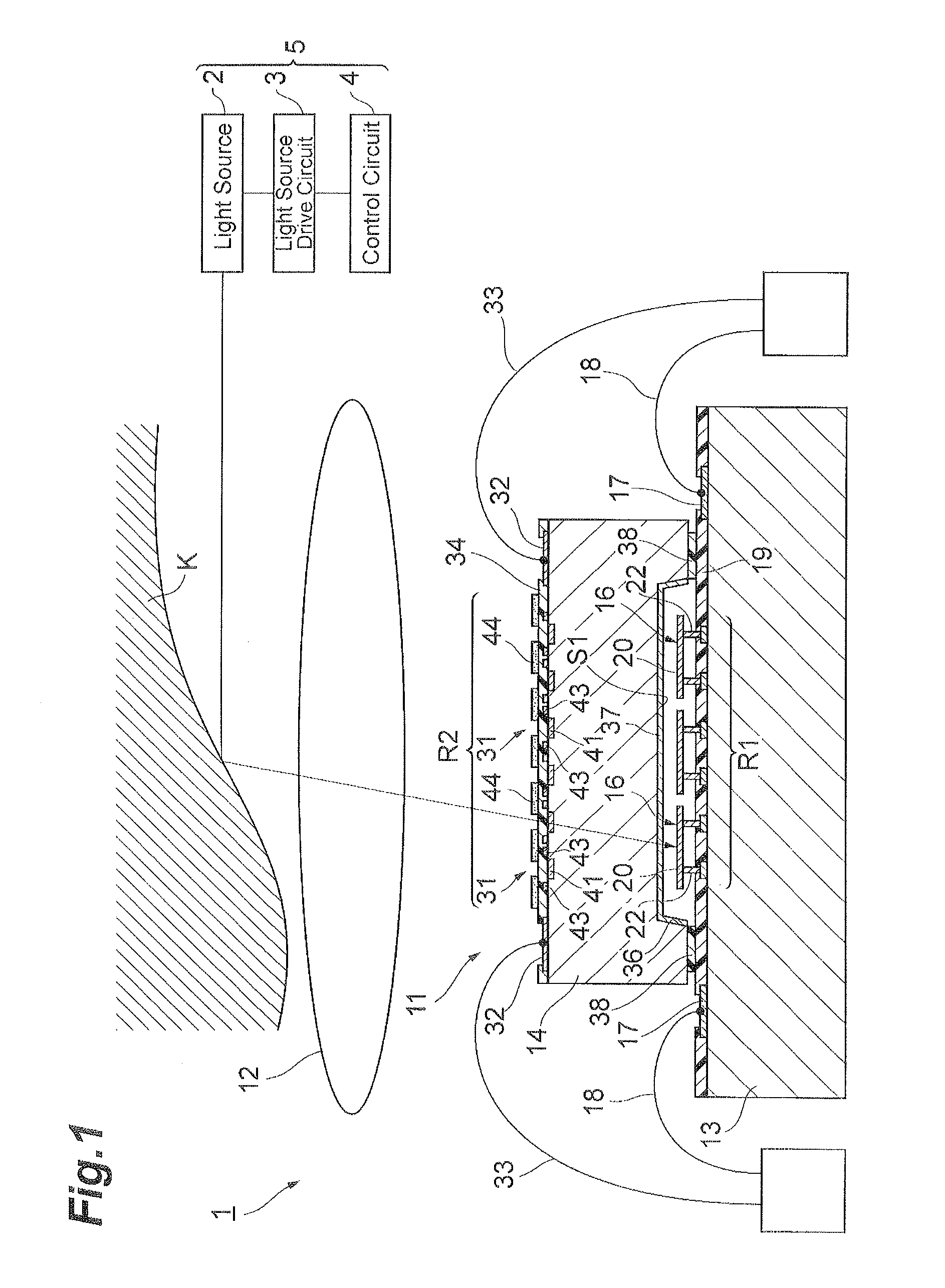 Composite sensor and composite sensor module