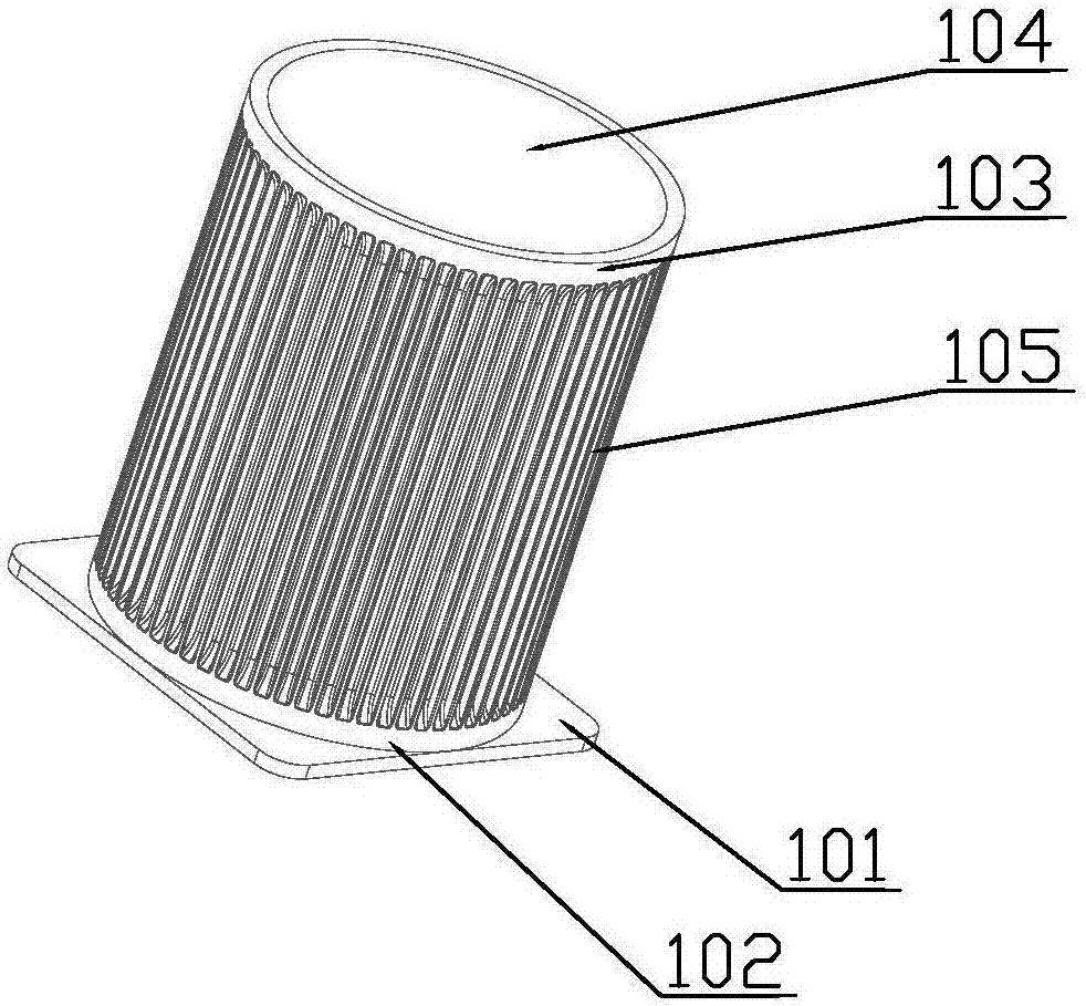 Casting mold of motor housing of new energy large energy storage fly wheel and process method thereof